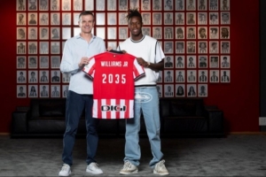 杏彩体育官网-官方：毕尔巴鄂举行签约仪式，与尼科-威廉姆斯正式续约至2035年